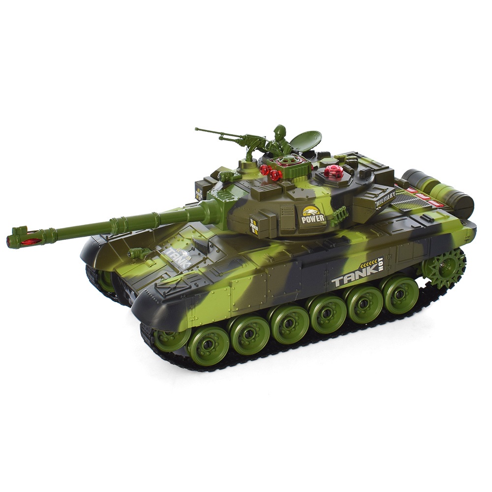 

Танк на радиоуправлении Limo Toy M5524 зеленый защитный