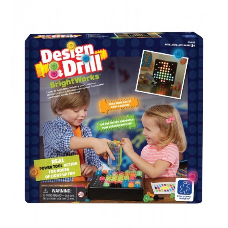

Обучающий игровой набор Educational Insights Крути и свети EI-4122