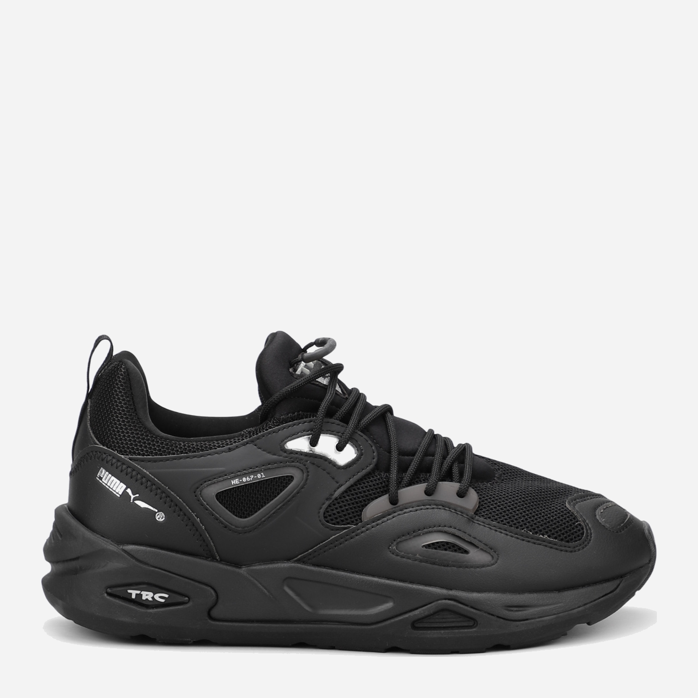 Акція на Чоловічі кросівки Puma TRC Blaze Triple 38495902 43 (9UK) 28 см Чорні від Rozetka