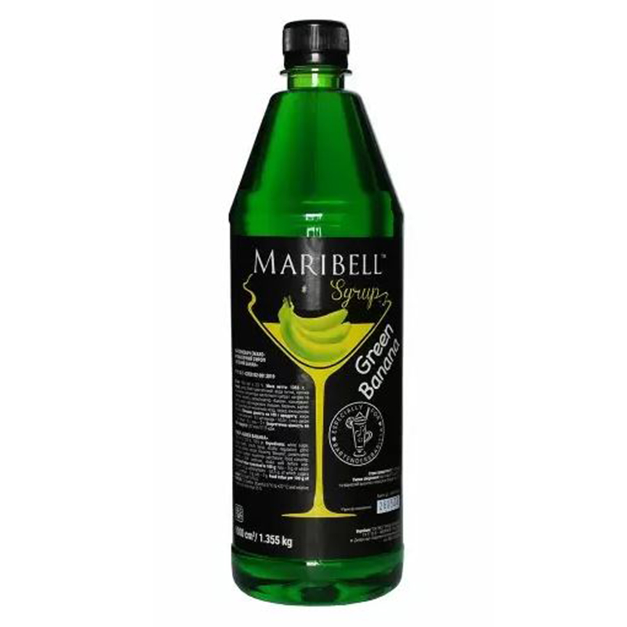 Купить Сироп, ТМ "Maribell" Зеленый банан, 900 мл – ROZETKA. Выгодная ...
