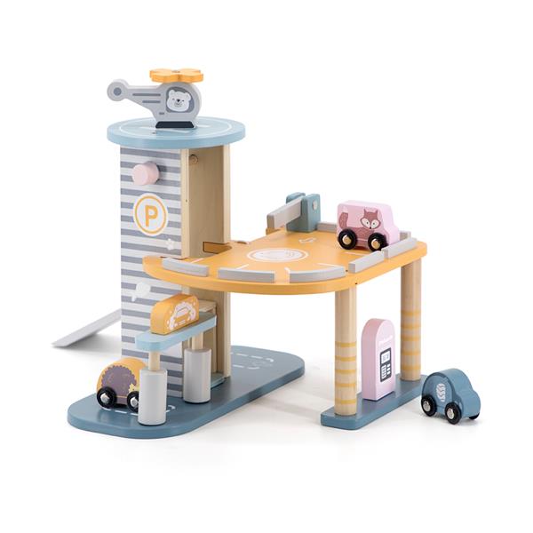 

Игровой набор Viga Toys PolarB Паркинг двухэтажный 44029