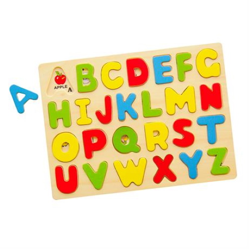 

Набор для обучения Viga Toys Алфавит-пазл 58543