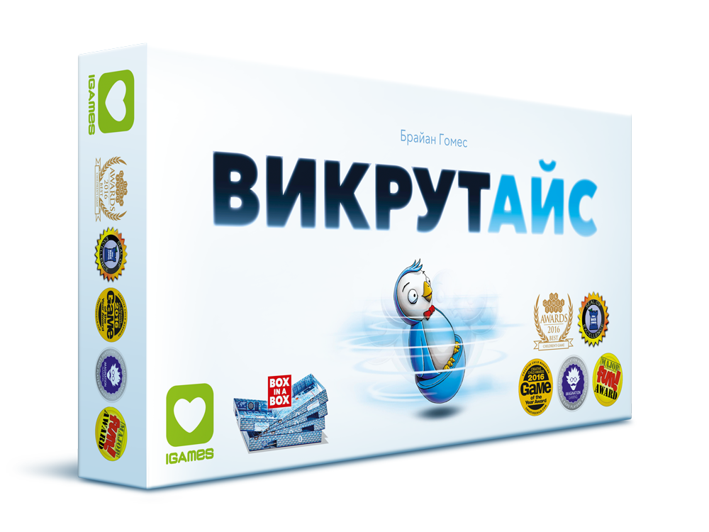 

Настольная игра Выкрутайс IceCool IGames для детей старше 6 лет от 2 до 4 лет