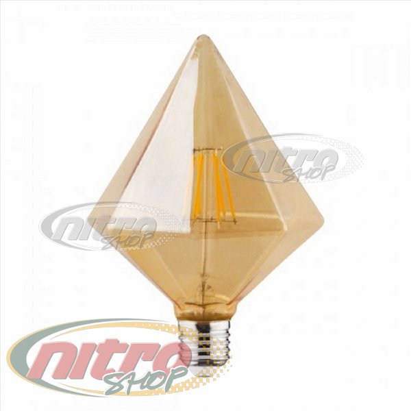 

Лампа светодиодная Horoz Electric Filament RUSTIC PYRAMID-6 6 Вт 540 Лм 2200К Е27 (001-035-0006)