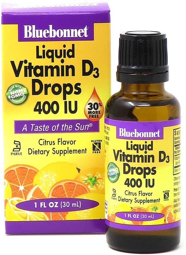 

Витамины Bluebonnet Nutrition Liquid Vitamin D3 Drops 30 мл Апельсин (4384302965)