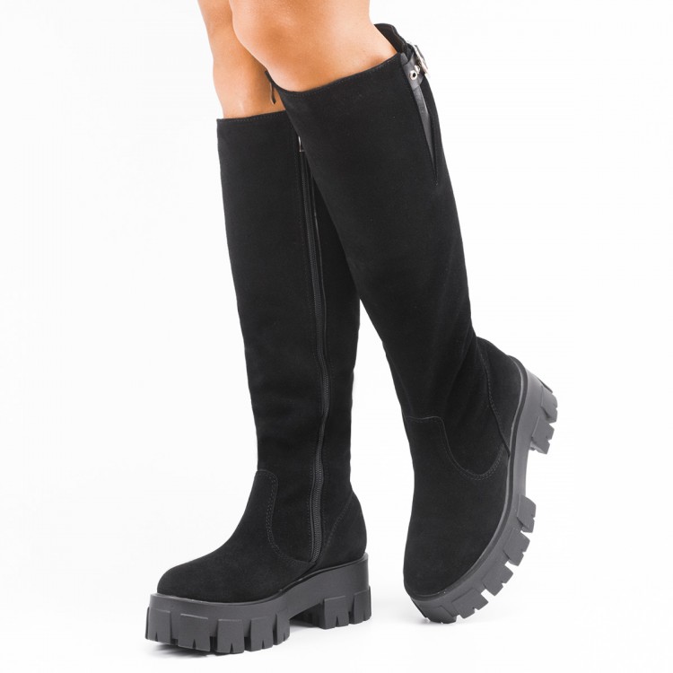 

Сапоги Winner Boots замшевые черные 103-53 36