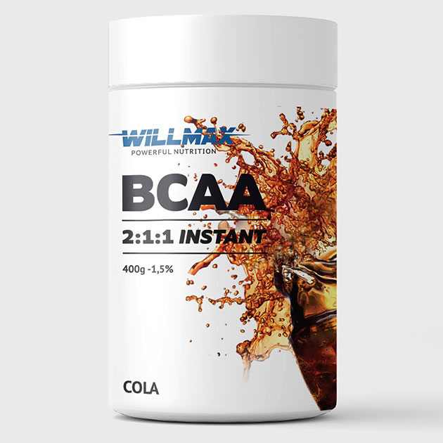 

Аминокислоты Willmax BCAA 400 г Кола