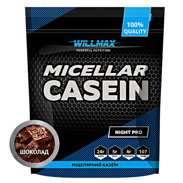 

Протеин Willmax Micellar Casein 900 г Шоколад