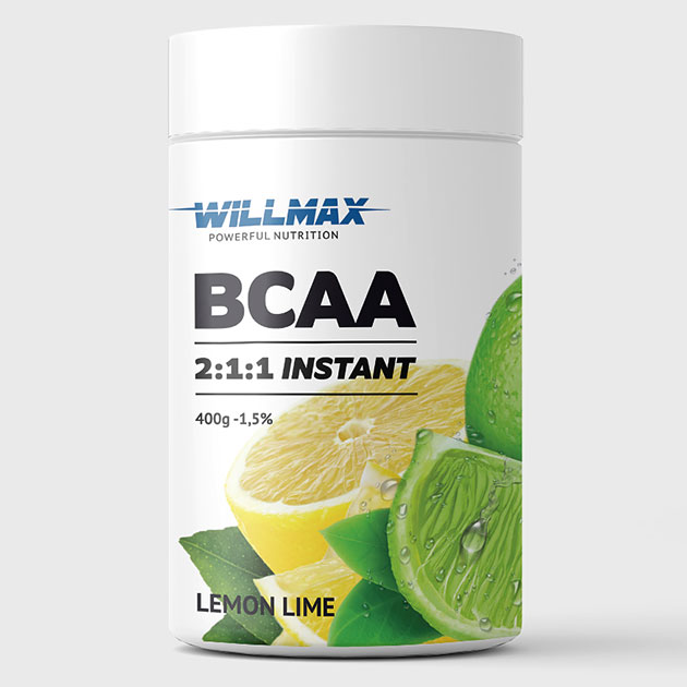 

Аминокислоты Willmax BCAA 400 г Лимон-Лайм