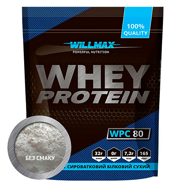 

Протеин Willmax Whey Protein 80 920 г Натуральный