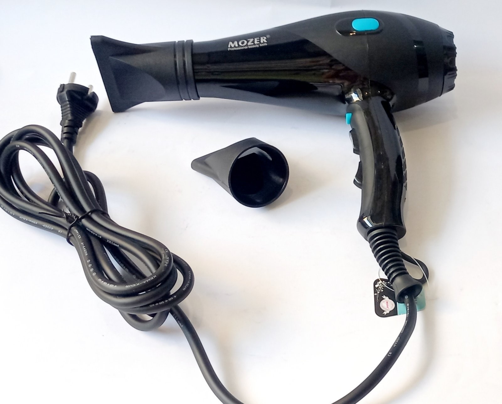 Профессиональный фен для сушки и укладки волос Mozer MZ-3100 Черный ...