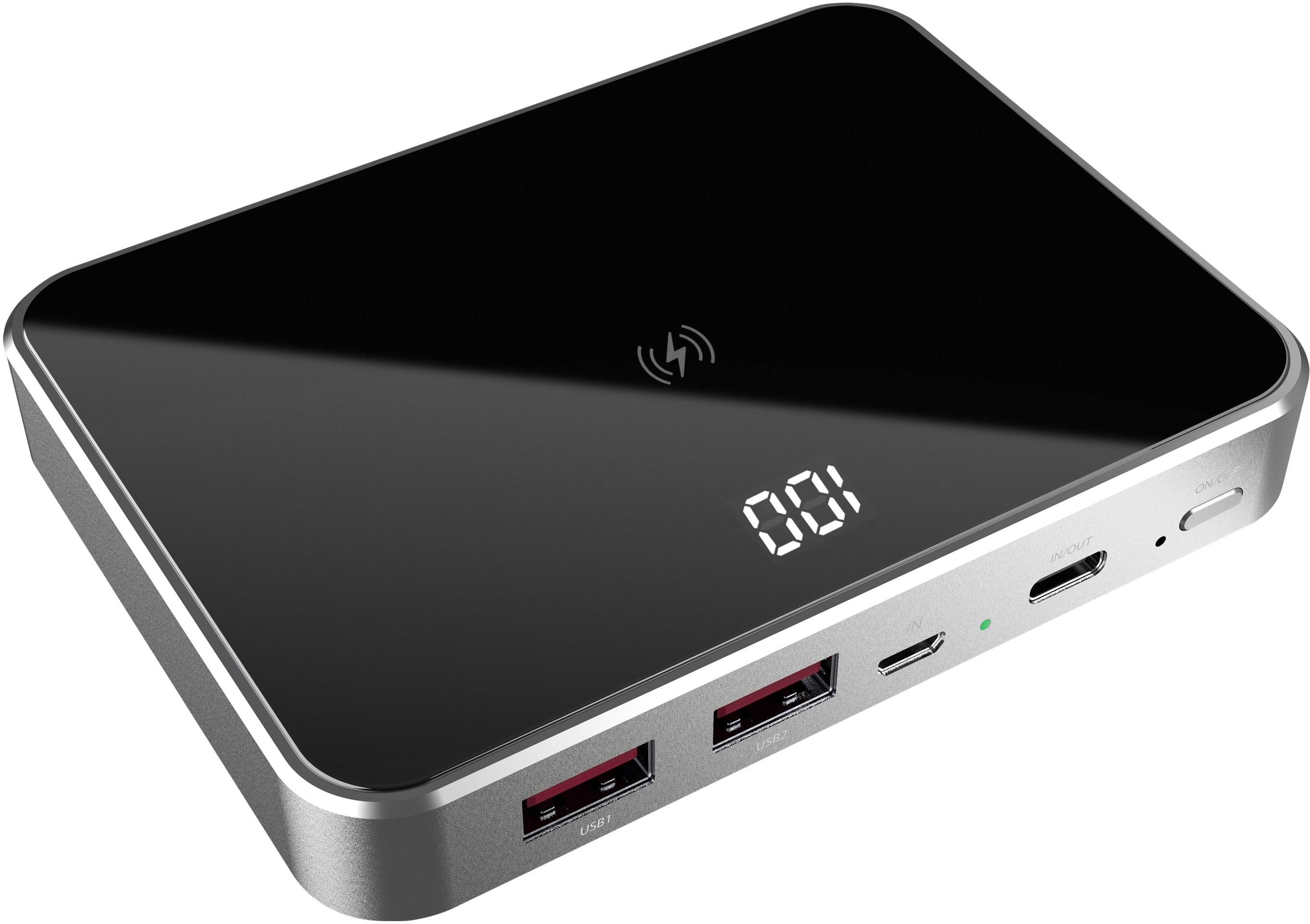 

УМБ Prestigio GRAPHENE 10000 mAh PD Space Gray