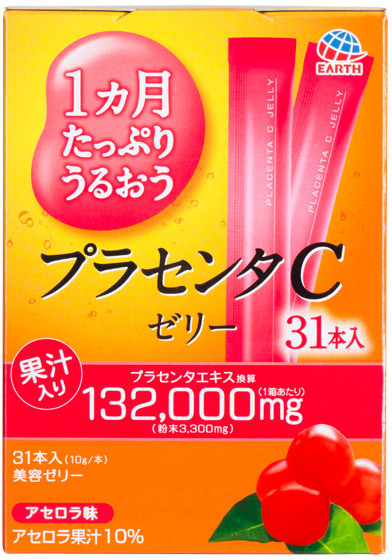 

Питьевая плацента Earth Placenta C Jelly Acerola в форме желе со вкусом ацеролы 310 г (4901080664518)