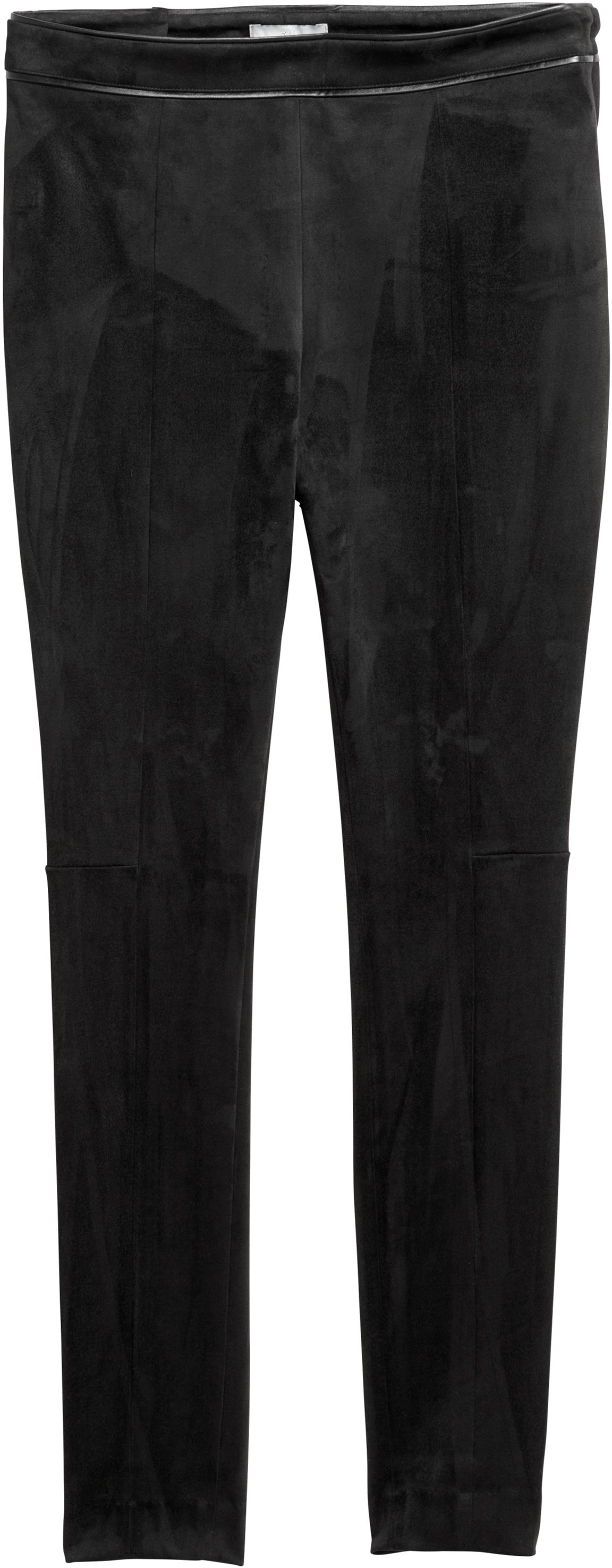 

Брюки из искусственной замши H&M KK5290646 34 Черные
