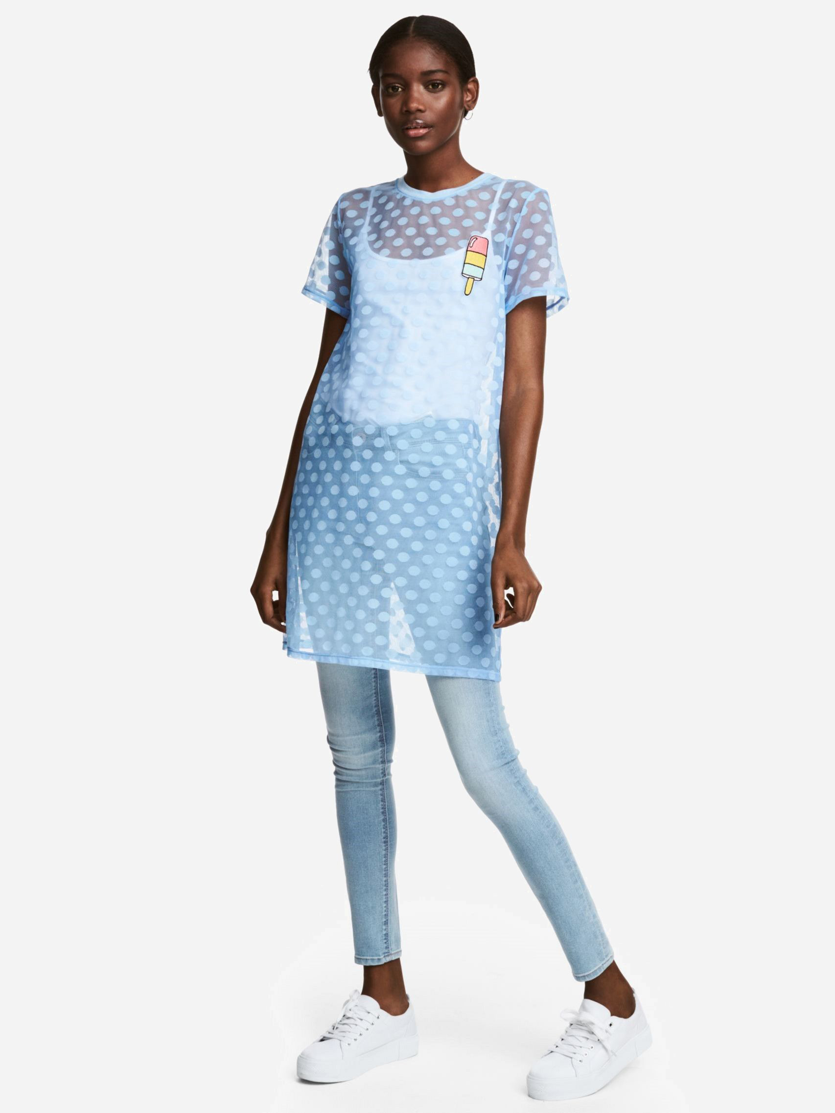 

Платье H&M KK5167546 38 Голубое