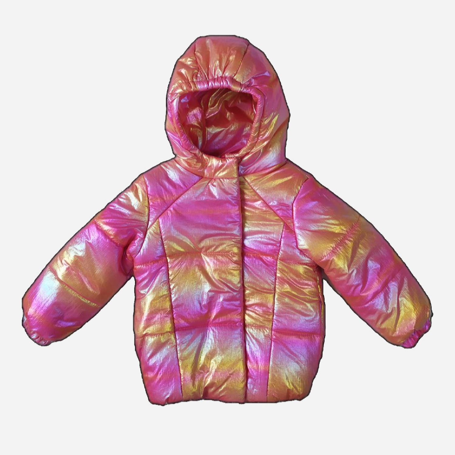Акція на Дитяча демісезонна куртка для дівчинки Одягайко 22745 98 см Рожева від Rozetka