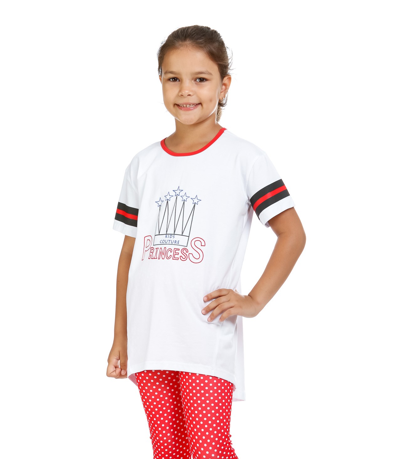 

Туніка KidsCouture Інтерлок 122 см Білий