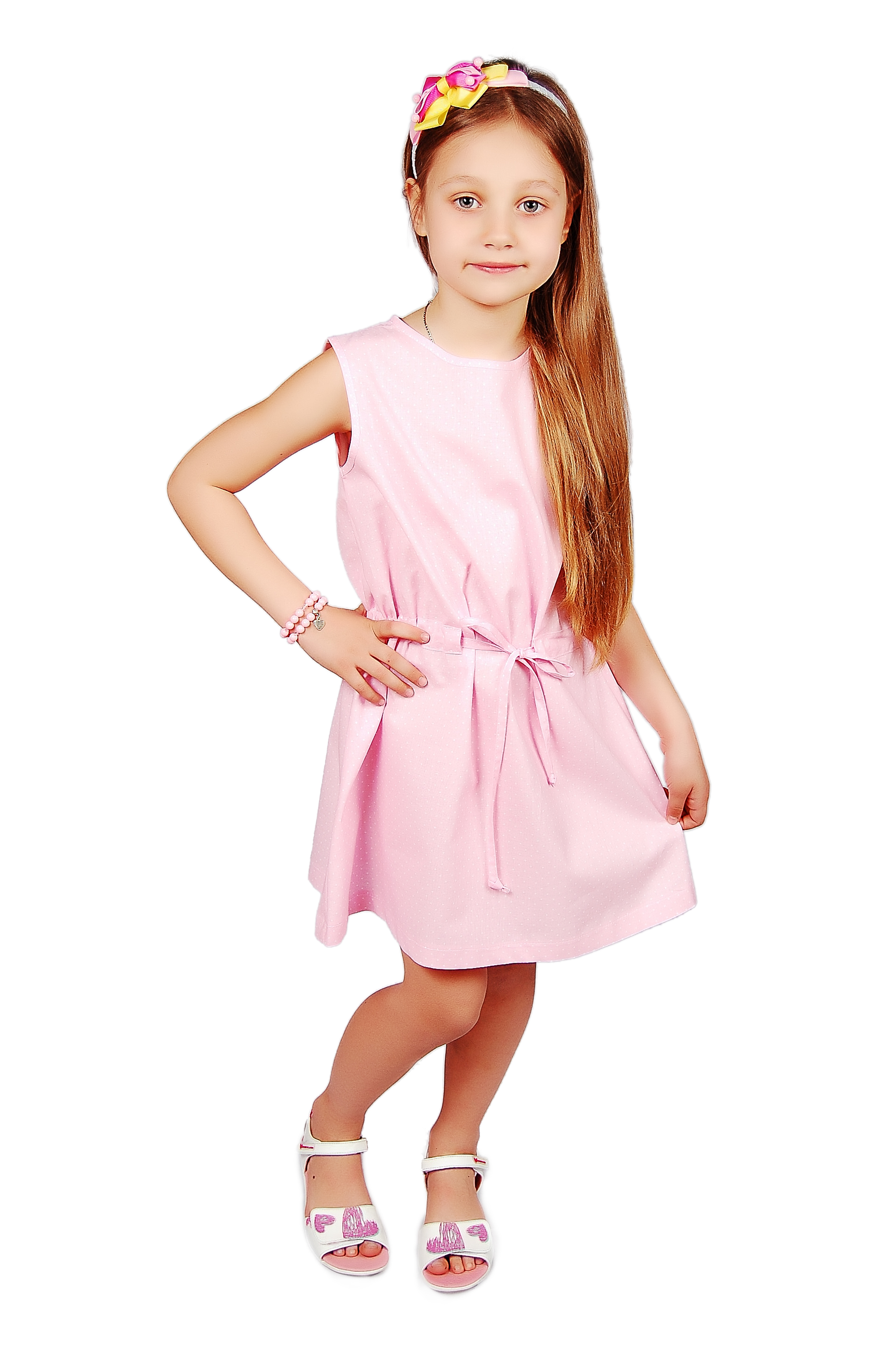 

Сукня KidsCouture Рубашечний текстиль 152 см Рожевий
