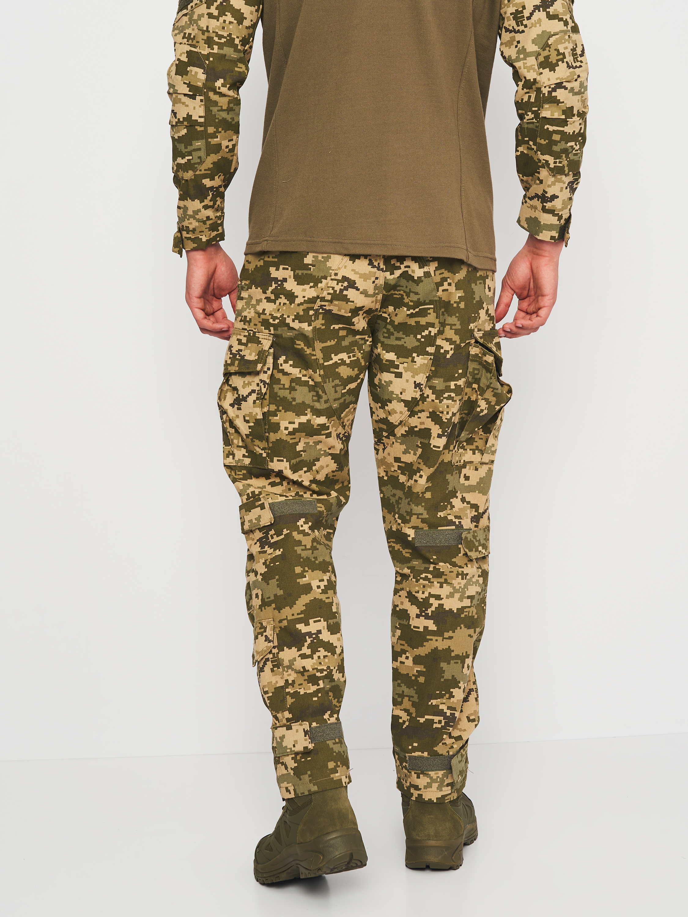 Infantry Militarymen's Tactical Cargo Pants - Military Camouflage Joggers,  Rrl Camo