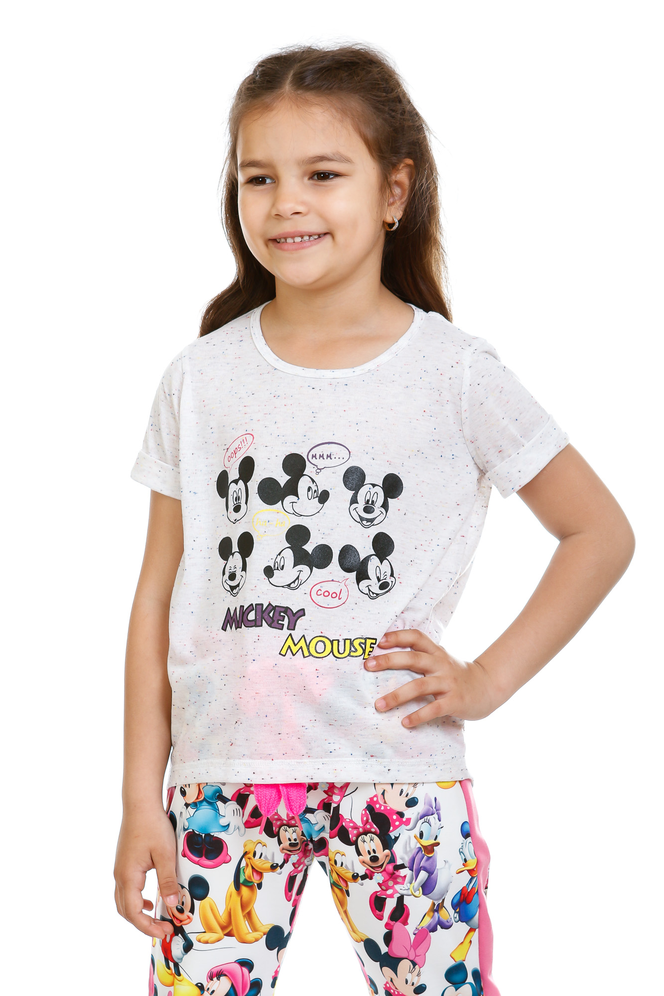

Футболка KidsCouture Інтерлок 110 см Кремовий