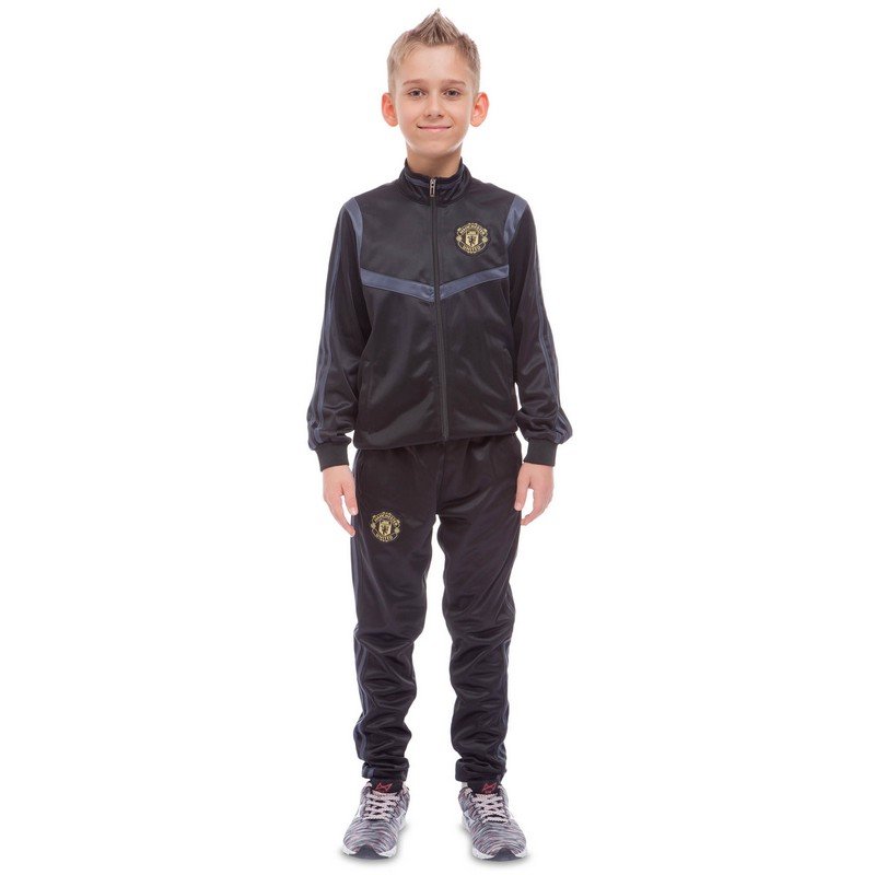 

Детский спортивный костюм для футбола FB-Sport MANCHESTER LD-6127-6128K-M черный размер L рост 28 (135-140 см)