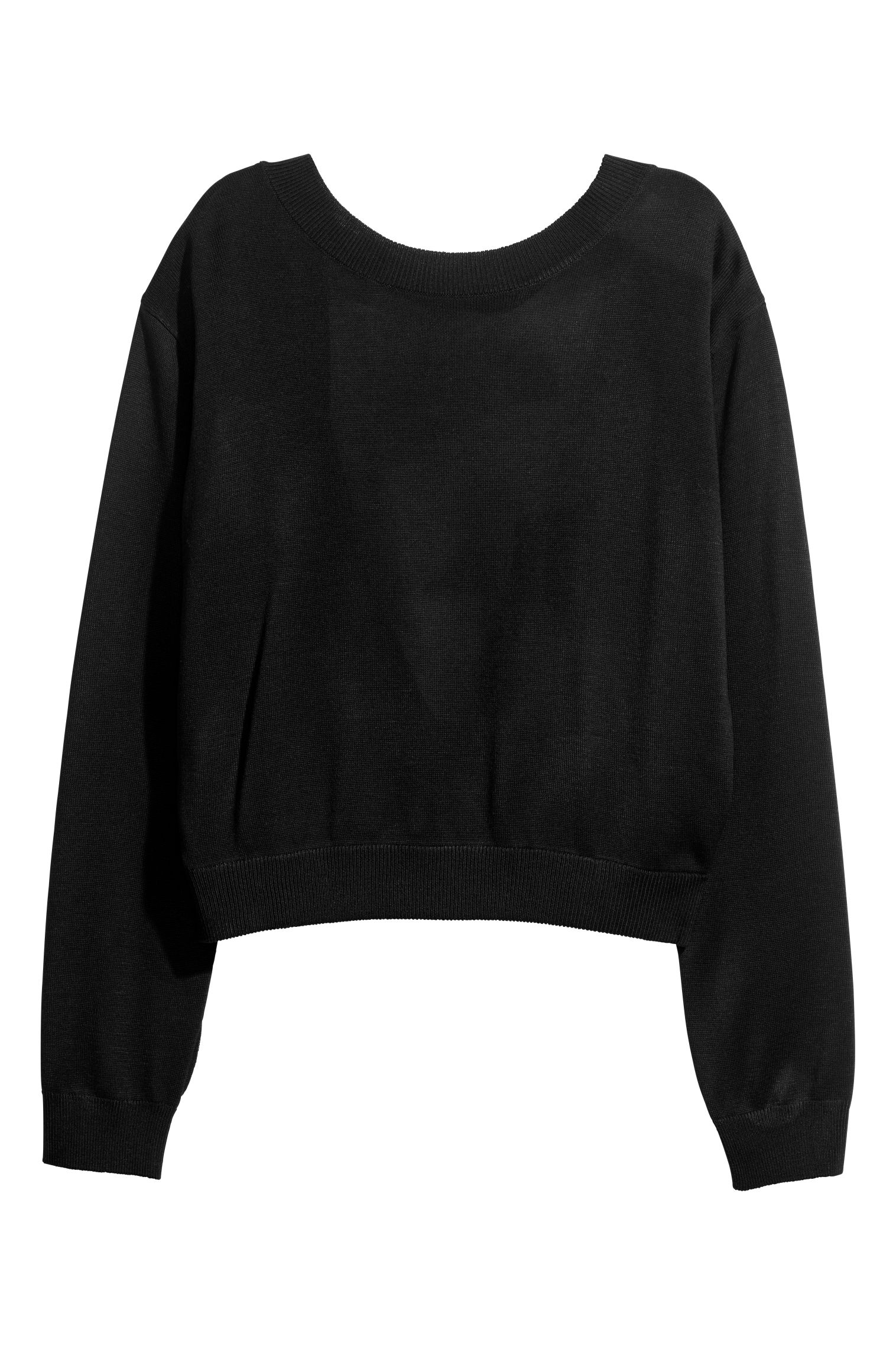 

Джемпер H&M 060592176 M Черный