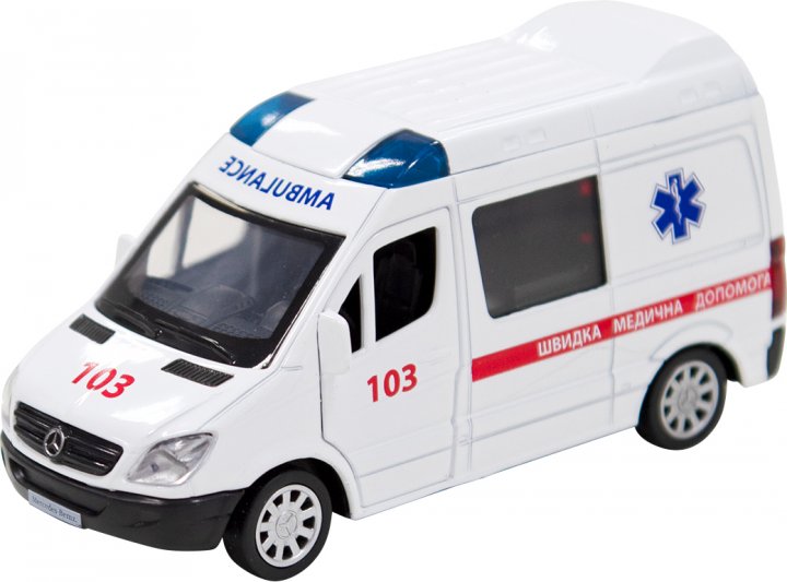 Siku Mercedes-Benz Ambulance, Rettungsdienst Krankenwagen, 805