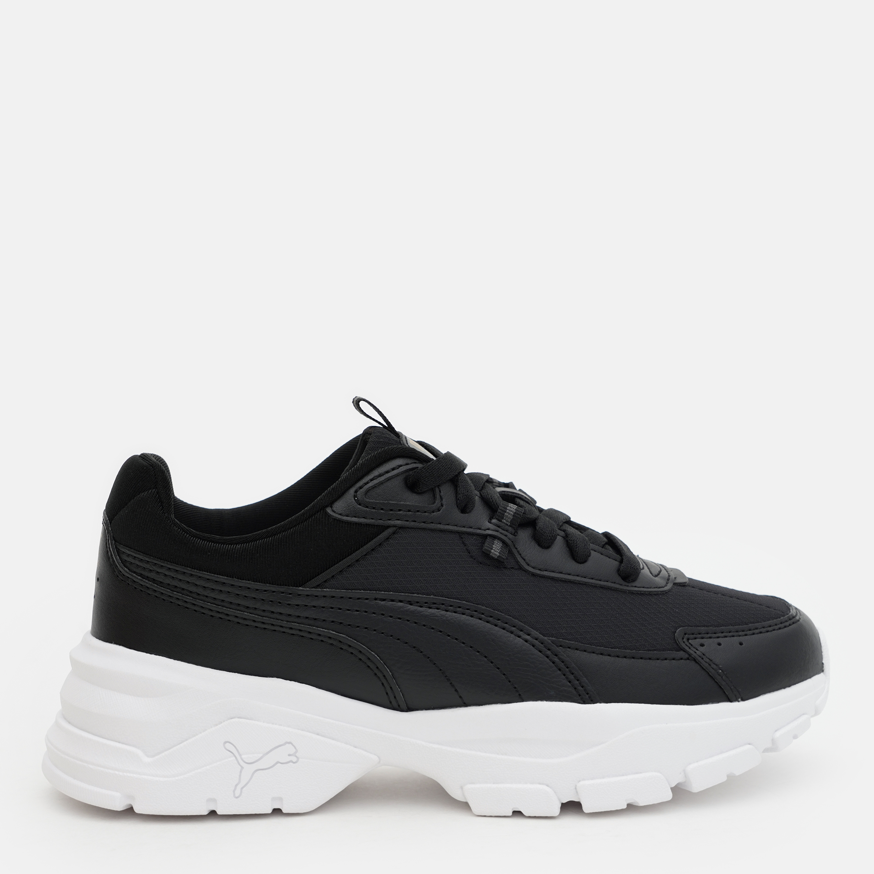 Акція на Жіночі кросівки Puma Cassia Via 38922302 39 (6UK) 25 см Puma Black-Shadow Gray-Puma Gold від Rozetka