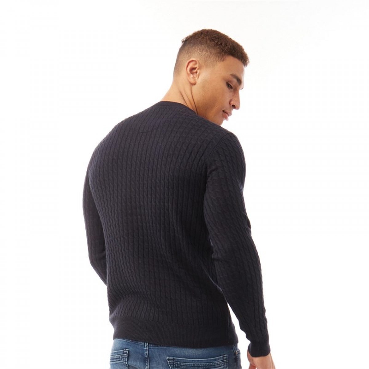 

Джемпер Brave Soul Osborn Neck French Navy/Steel Blue Navy, S (44)