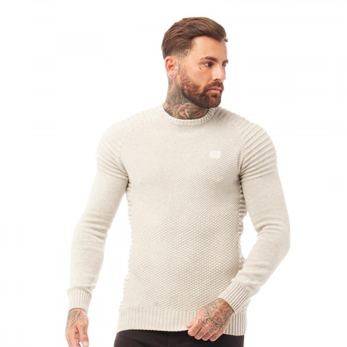 

Джемпер 883 Police Lay Neck Ecru Ecru Marl, XXL (52)