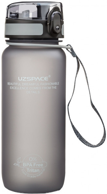

Бутылка для воды Uzspace 3026 500 мл Серый