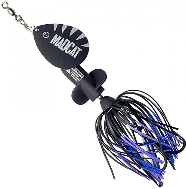 

Блесна DAM Madcat A-Static Screaming Spinner 65g Black Devil (59972)