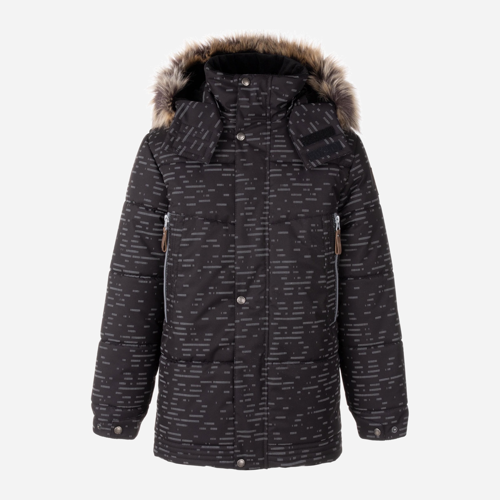 Акция на Підліткова зимова куртка для хлопчика Lenne Samuel 23367-4208 140 см от Rozetka