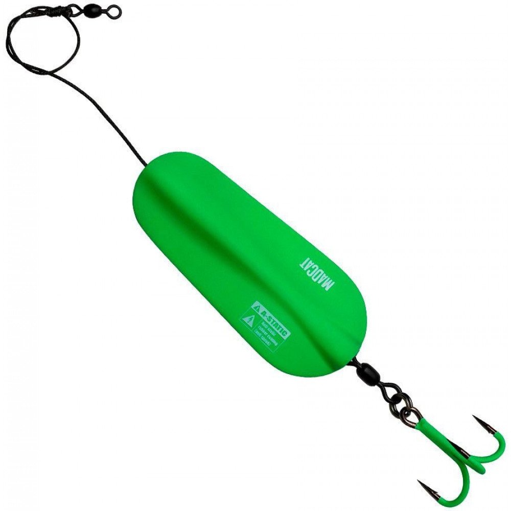 

Блесна DAM Madcat A-Static Inline Spoon 125g 110mm green (56831)