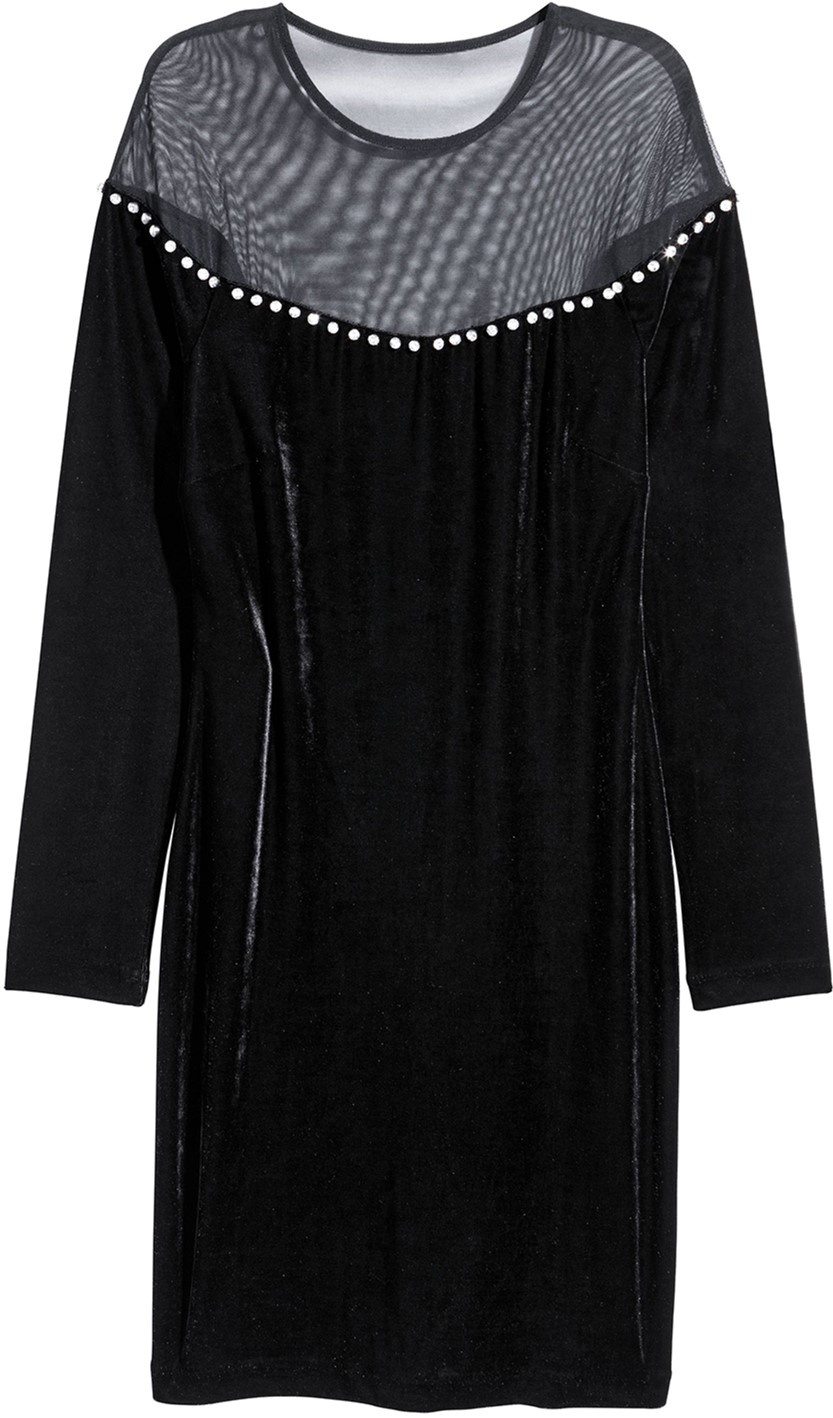 

Платье H&M 0580897 34 Черное