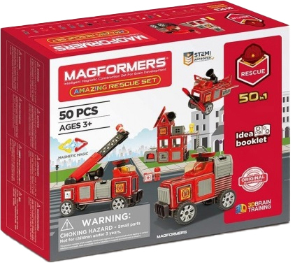 

Магнитный конструктор Magformers Служба спасения 50 деталей (717003) (730658170038)