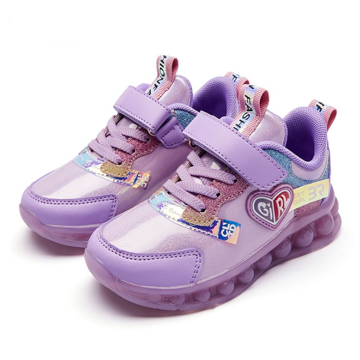 Кроссовки для девочки Blink, фиолетовый Hobibear (32) Фиолетовый