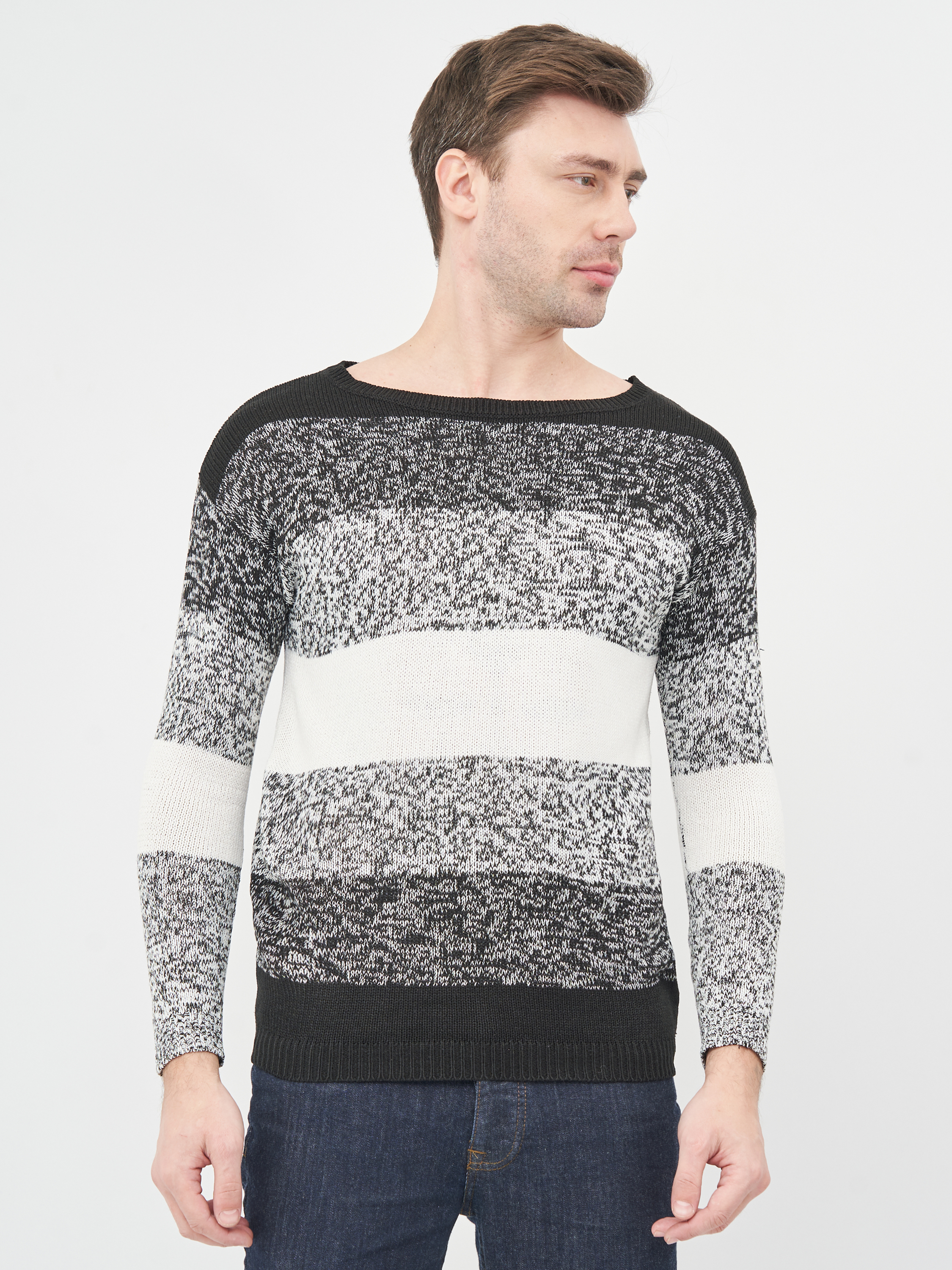

Джемпер H&M 1102020 Черный с белым