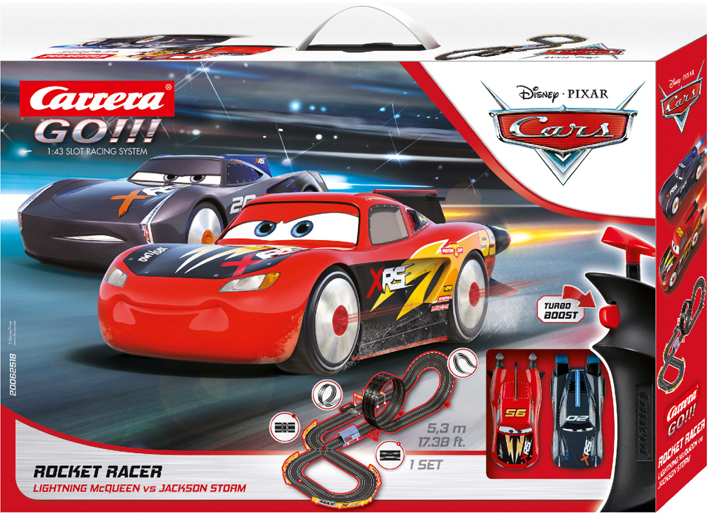 

Автотрек Carrera GO!!! Disney Pixar Тачки - Ракетный гонщик 5.3 м (CR-20062518) (4007486625181)