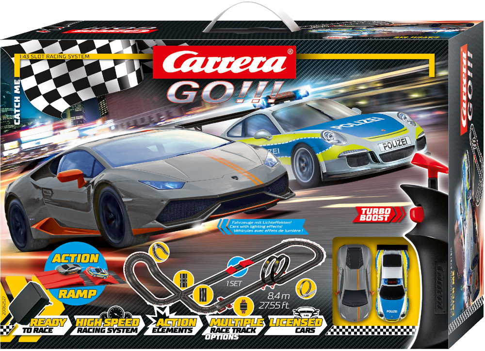 

Автотрек Carrera GO!!! Поймай меня! 8.4 м (CR-20062527) (4007486625273)