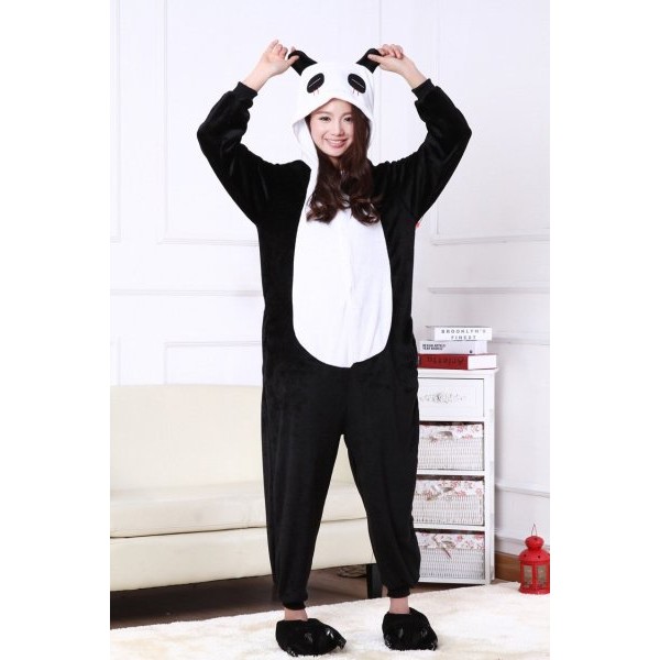 

Пижама кигуруми Панда Снежная Kigurumi пижама женская кигуруми в виде панды черная с белым  размер, Пижама кигуруми Панда Снежная Kigurumi пижама женская кигуруми в виде панды черная с белым M размер