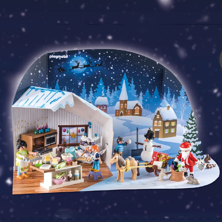 Адвент-календарь Playmobil Christmas Baking с рождественскими