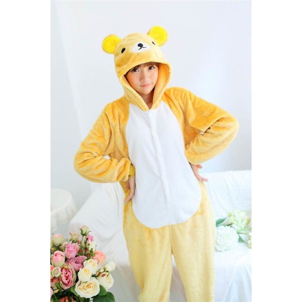

Пижама кигуруми Мишка Ралаккума Kigurumi пижама женская кигуруми в виде мишки оранжевая с белым  размер, Пижама кигуруми Мишка Ралаккума Kigurumi пижама женская кигуруми в виде мишки оранжевая с белым M размер