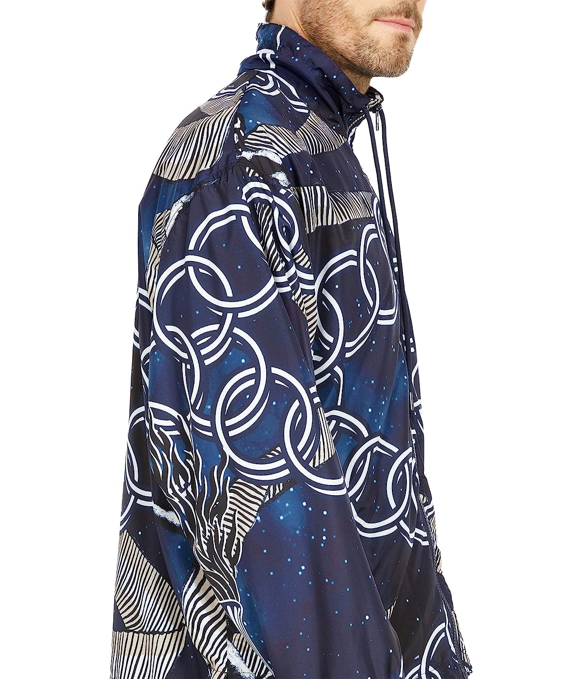 Blue Marble Paris Windbreaker Reflex Jacket