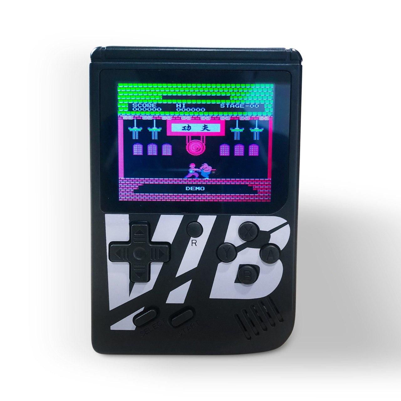 

Портативная игровая приставка VIBRO JET Ретро игровая ВИБРО консоль 169 игр 8bit Черная