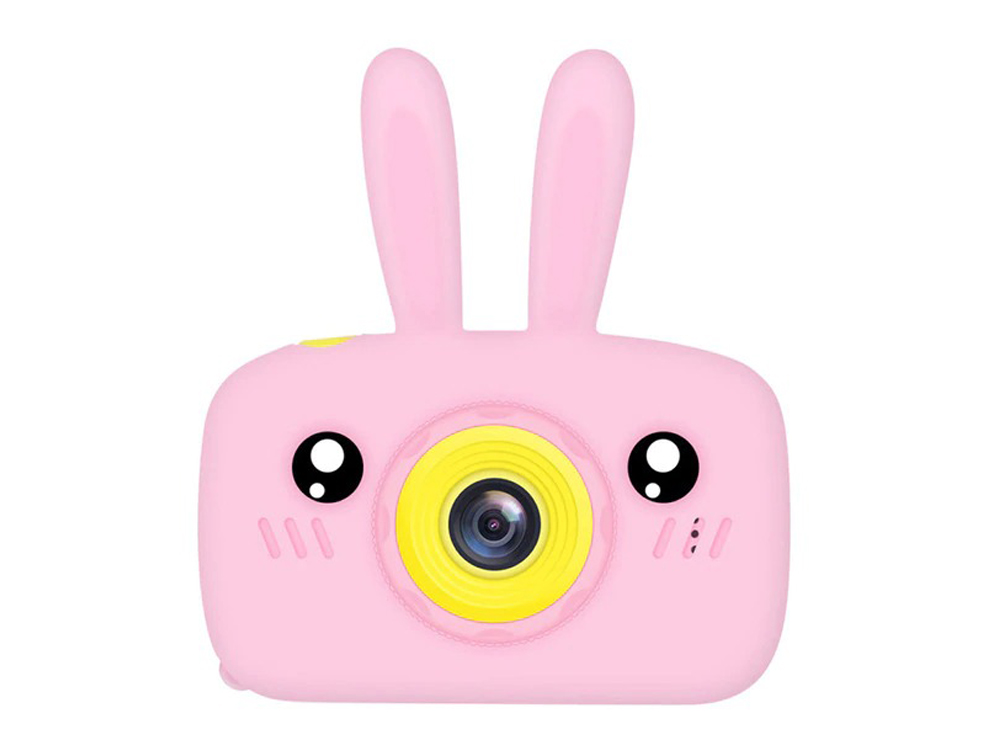 

Фотоаппарат BauTech Rabbit HD 1080P 1200 мАч цифровой детский Розовый (1008-227-00)