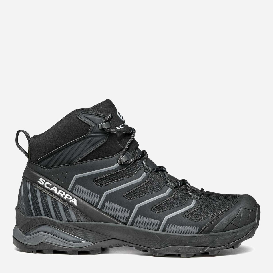 Акція на Чоловічі черевики для трекінгу з Gore-Tex Scarpa Maverick MID GTX 63090-200-5 39.5 (6UK) 25 см Black/Gray від Rozetka