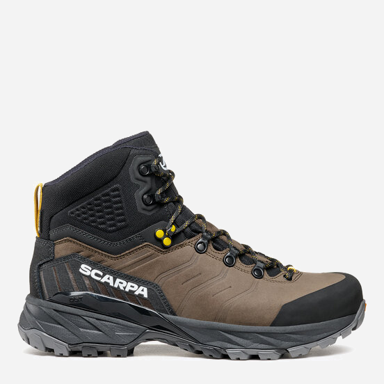 Акція на Чоловічі черевики для трекінгу високі з Gore-Tex Scarpa Rush Trk Pro Gtx 63139-200 43.5 (9 1/3UK) Volcano-Mustard від Rozetka