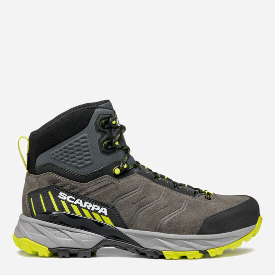 Акція на Чоловічі черевики для трекінгу високі з Gore-Tex Scarpa Rush Trk Gtx 63143-200 41 (7UK) 26 см Titanium-Lime від Rozetka