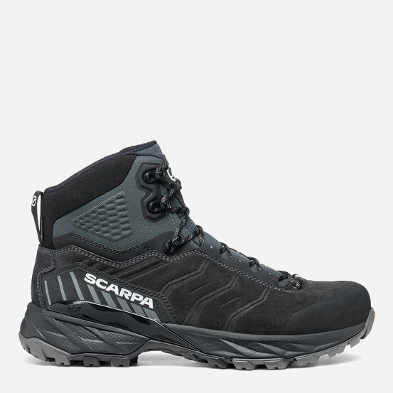 Акція на Чоловічі черевики для трекінгу високі з Gore-Tex Scarpa Rush Trk Gtx 63143-200 41.5 (7 1/2UK) 26.5 см Dark Anthracite-Black від Rozetka